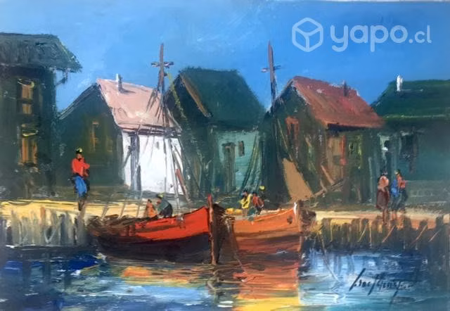 Cuadros Originales , Artista , Próspero Araya