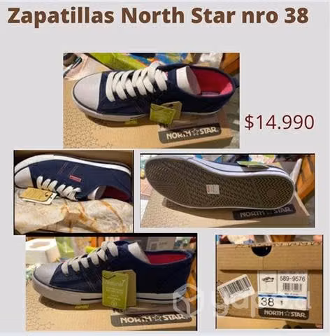 Zapatillas North Star nuevas nro 38