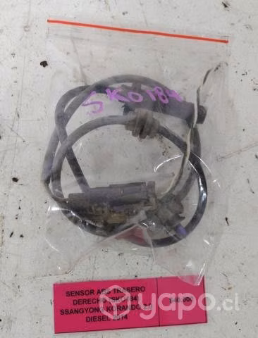 Sensor ABS Trasero Derecho (SKO184) Ssangyong Kora