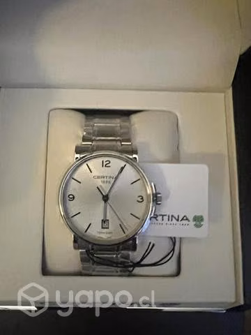Reloj CERTINA, Ds Caimano, Silver.NUEVO!!! - Imagen 3