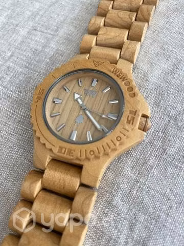 Reloj de Madera WeWood Date - Beige