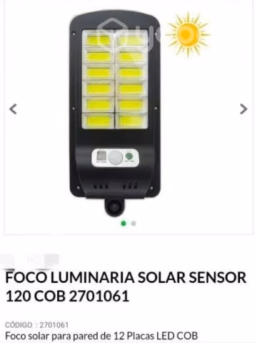 Luminarias solares