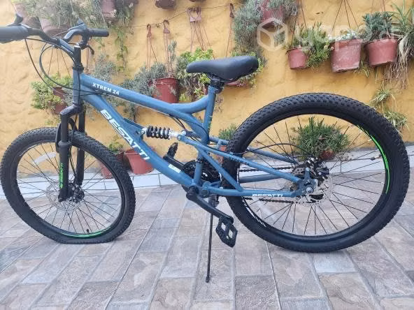 Bicicleta 2021 xtreme aro 24 doble suspension