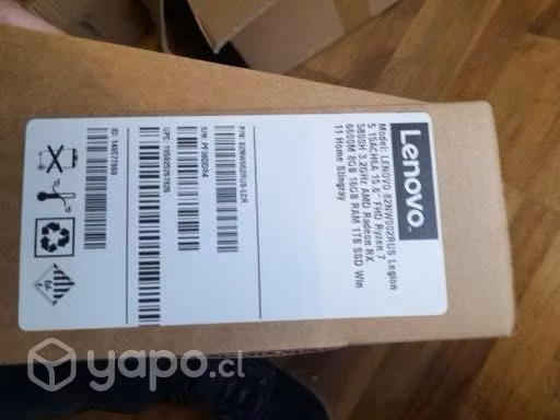 Lenovo Legion 5 - GAMER - COMO NUEVO