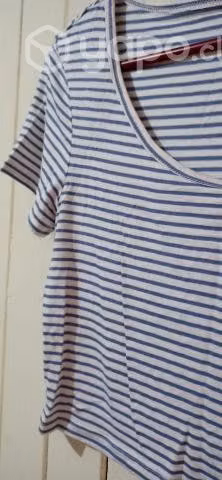 Poleras manga corta a rayas