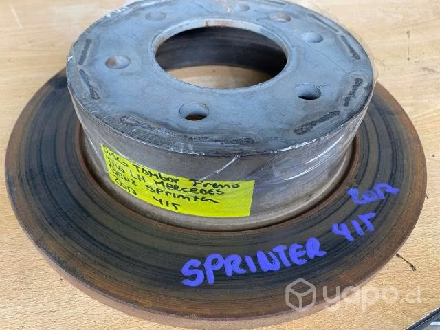 Disco Tambor freno trasero LH Mercedes Benz Sprint