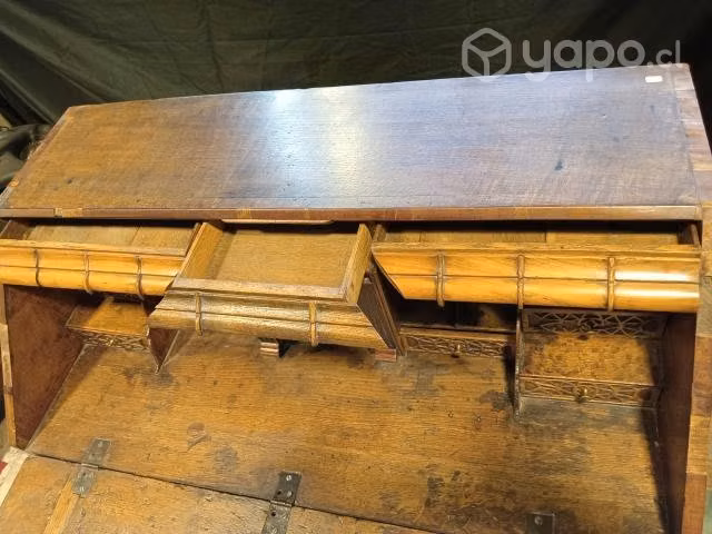 Bello antiguo escritorio americano 1850 - Imagen 4