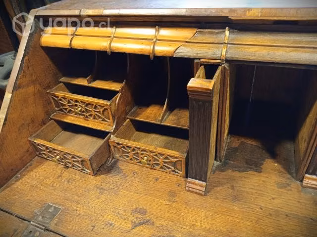 Bello antiguo escritorio americano 1850 - Imagen 5