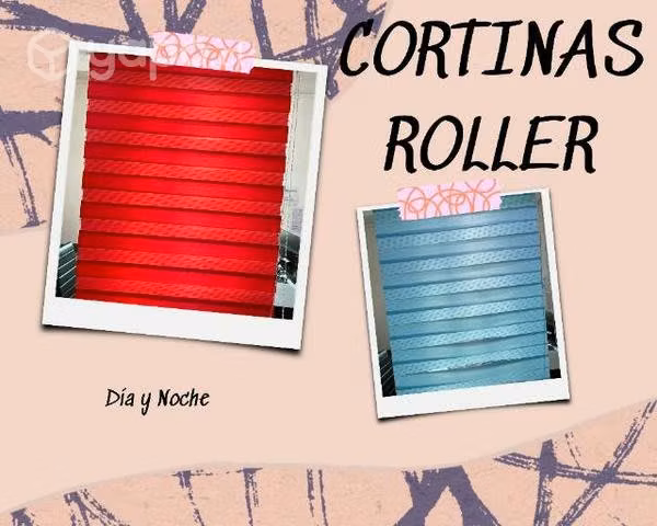 cortinas roller día y noche