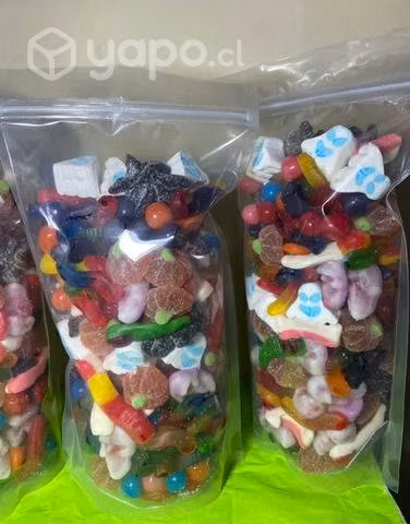 Un kilo de gomitas mix Fini y Vidal hallowen