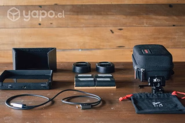 Kit Filmmaker Panasonic GH5 mas lentes y accesorio