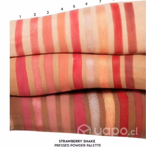 Paleta Strawberry Shake de ColourPop