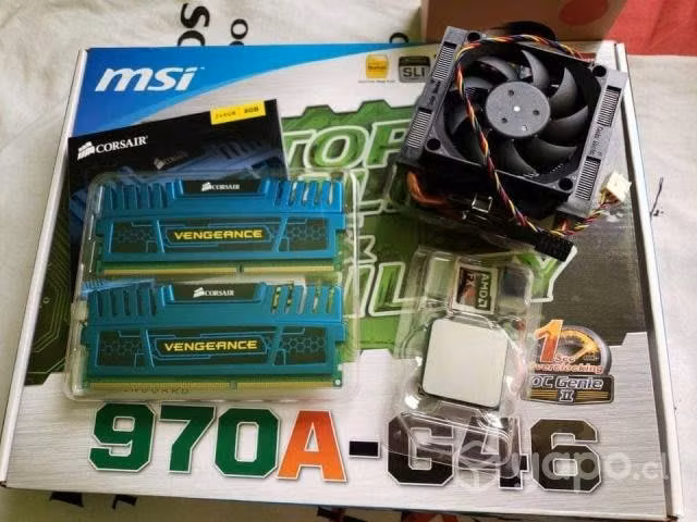 Pack PC : MB+RAM+CPU (AMD-MSI-Corsair)