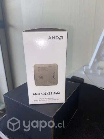 Disipador y procesador amd