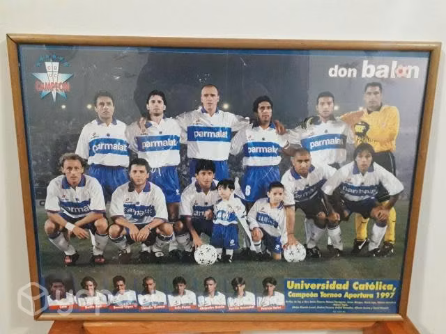 Cuadro U católica 1997 permuto por U de Chile