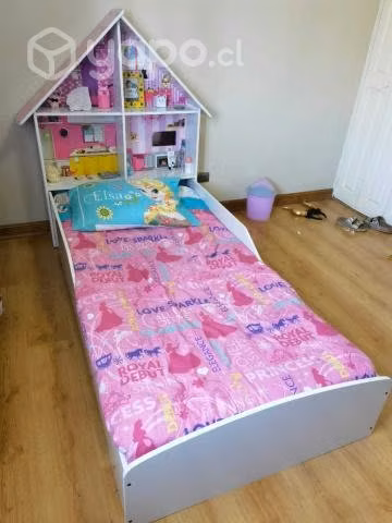 Cama 1 plaza niña