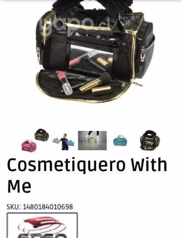 Bolso patinaje para accesorio y maquillaje Edea - Imagen 6