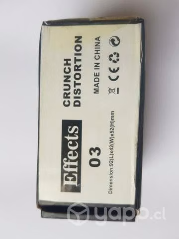 Crunch distortion effects 03