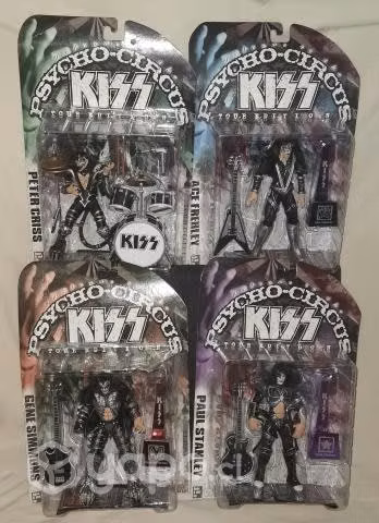 Figuras mcfarlane nuevas, metallica, ozzy, kiss