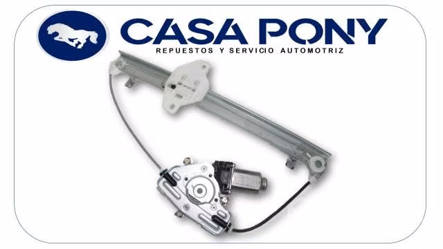 Cremallera alza vidrio pta tras Hyundai accent rb