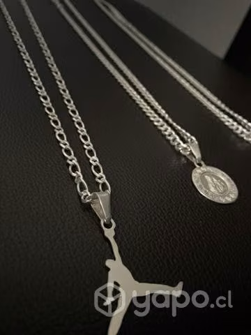 Cadenas de plata 925  + colgante de regalo - Imagen 5