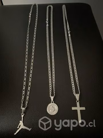 Cadenas de plata 925  + colgante de regalo