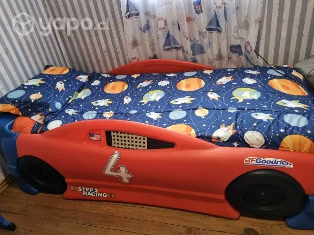 Cama auto niño convertible