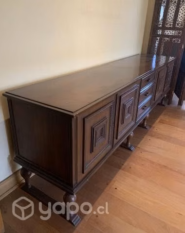 Buffet Iraní antiguo, de madera - Imagen 3