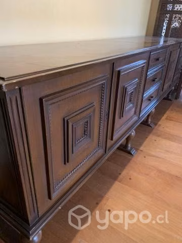Buffet Iraní antiguo, de madera - Imagen 4