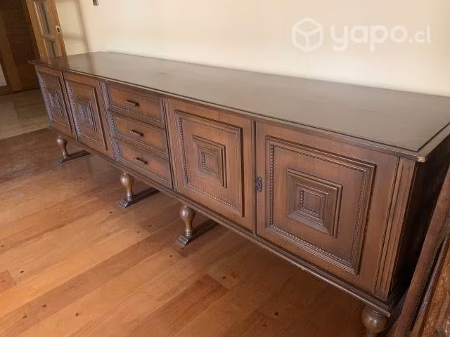 Buffet Iraní antiguo, de madera - Imagen 5