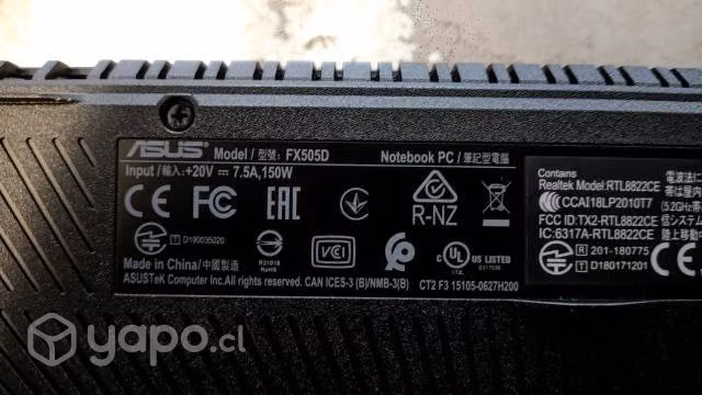 Notebook ASUS TUF GAMING FX505DT-BQ404T