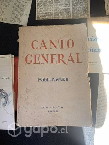 Artículos de Pablo Neruda