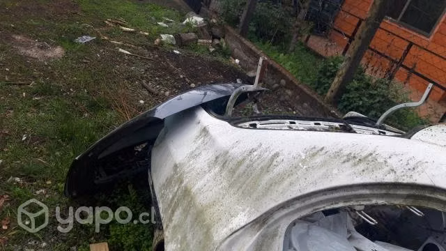 Parachoque trasero kia rio 2017