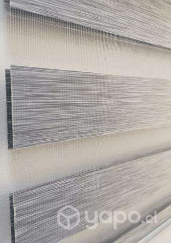 Lote 2 Roller gris lino 60x200 - Imagen 2