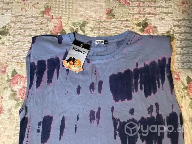 Polera estilo ochentero Fiorucci talla M