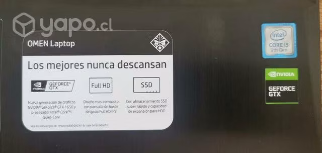 Notebook Gamer HP OMEN - Imagen 2