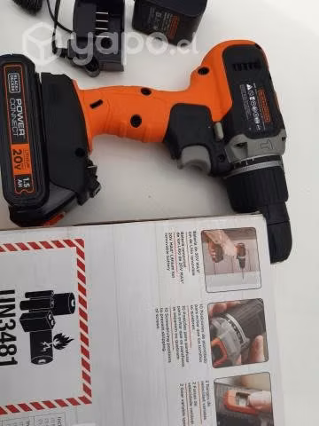 De 20,0 volts con luz percutor inalambrico nuevo