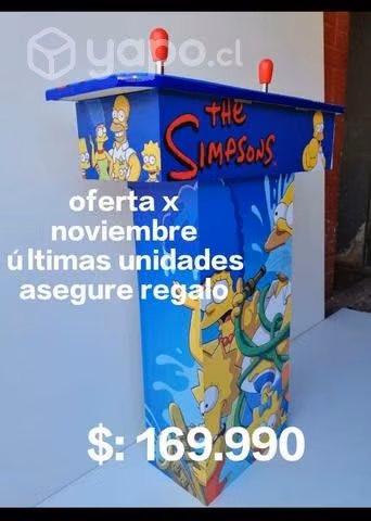 Máquinas arcades pedestal