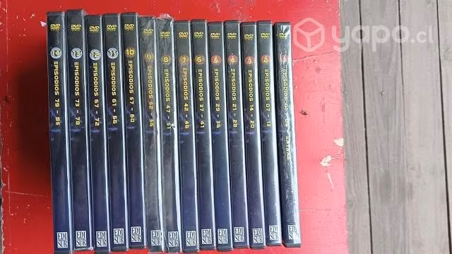Robotech saga completa en dvd