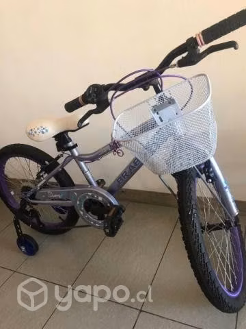 Bicicleta para niña