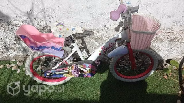 Bicicleta Bianchi Aro 16 Niña Barbie
