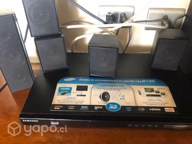 Home Theater Cine Samsung Blu-Ray 3D/DVD