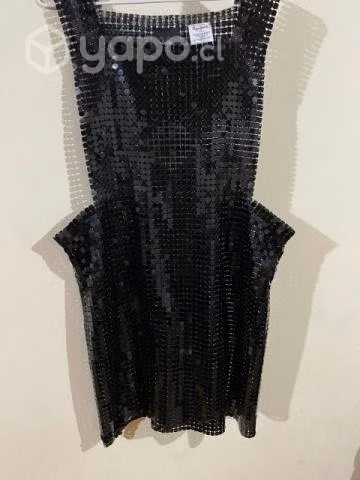 Vestido Dua Lipa x Pepe Jeans color Negro