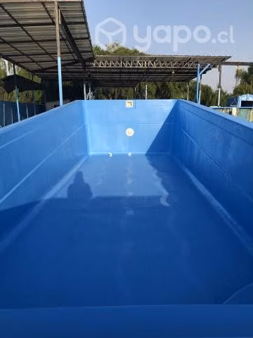 Piscina de Fibra de Vidrio rectangular 9 m largo