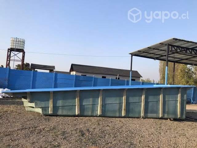 Piscina de Fibra de Vidrio rectangular 9 m largo