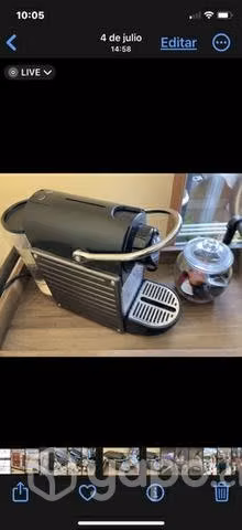 Nespresso cafe maquina pixie