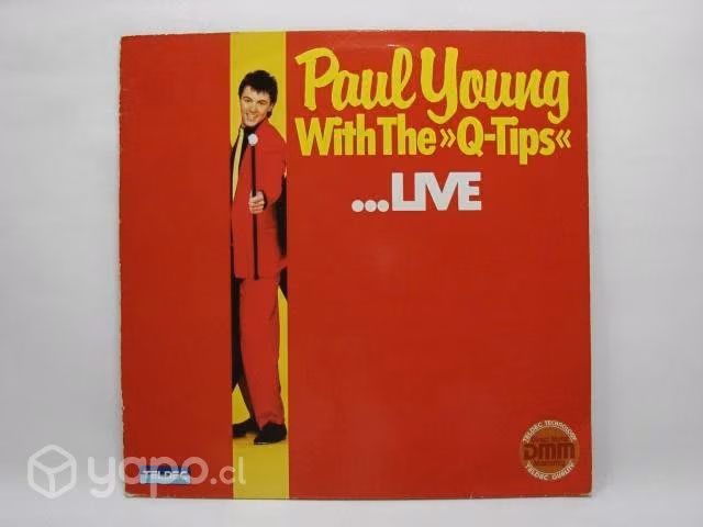 Vinilo Paul Young With The Q-tips Come Back.live