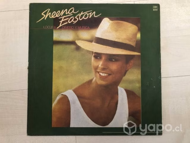 Sheena Easton Locura Dinero y Música Vinilo