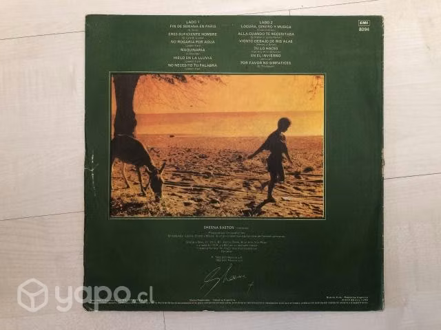 Sheena Easton Locura Dinero y Música Vinilo