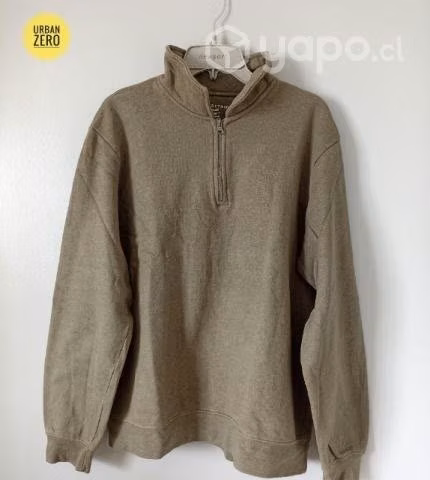 Poleron verde talla L